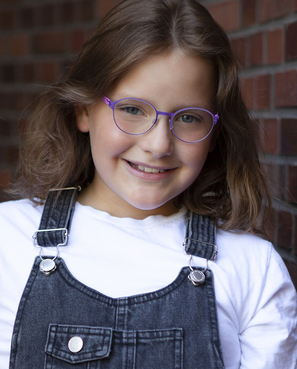 Custom-made temples for OVVO Optics Junior collection, available in various lengths and sizes.