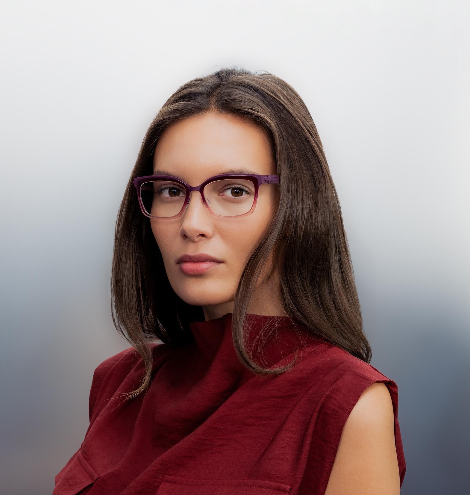 OVVO Optics optical glasses on model