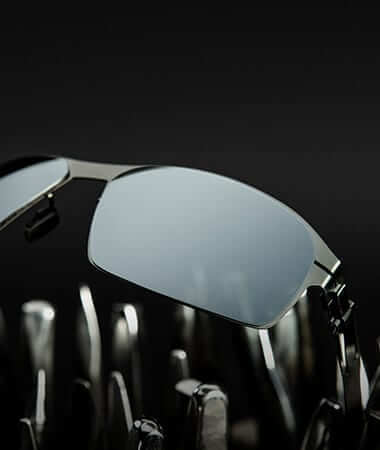 OVVO Surgical Steel & Titanium Sunglasses Diamond-like Carbon